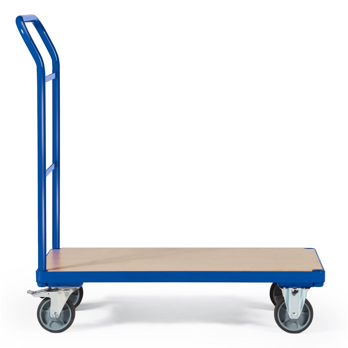 Protaurus platformwagen met 1 duwbeugel, zonder zijrand, 1000x600mm
