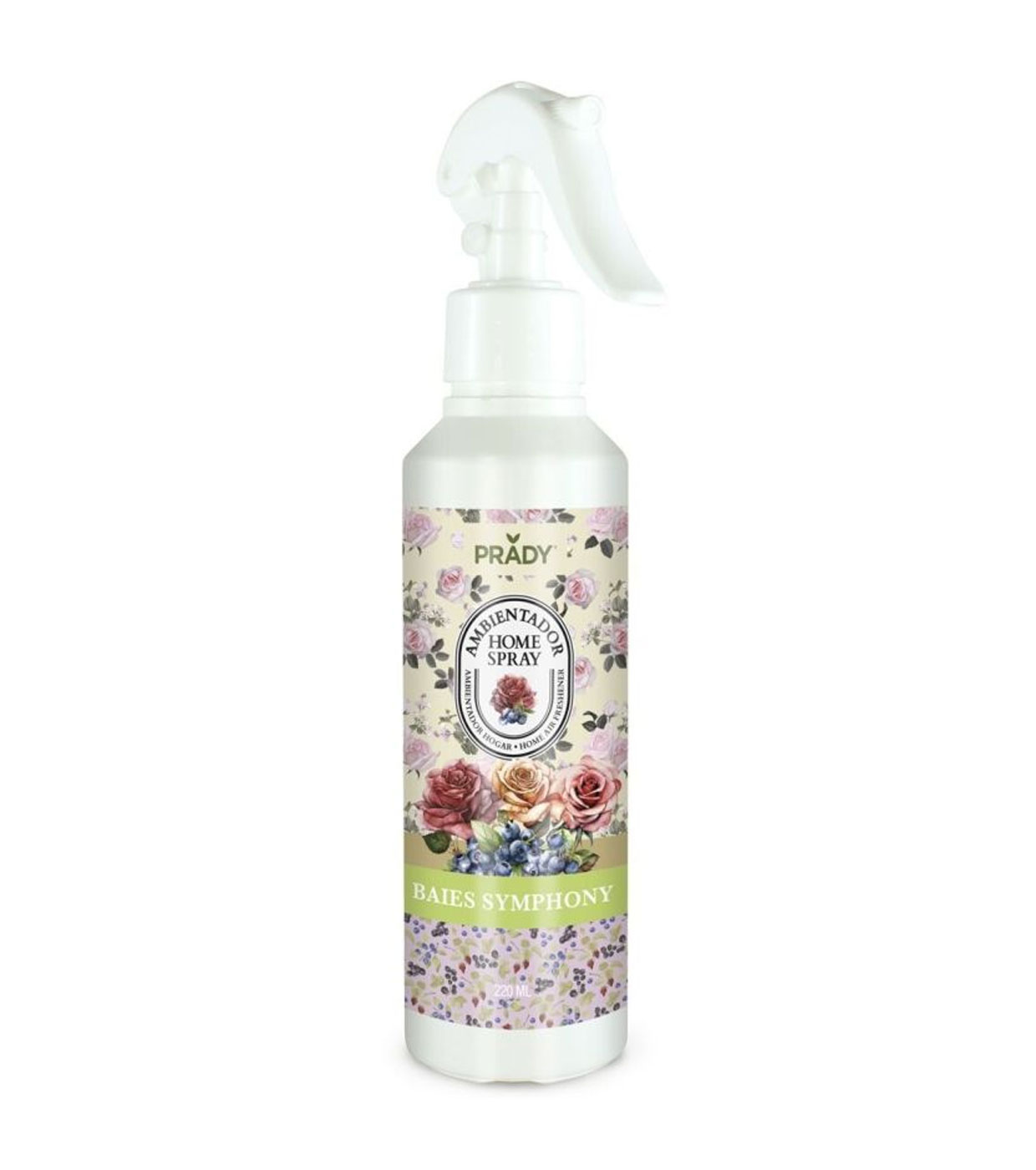 Prady - Ambientador Home Spray 220ml - Baies Symphony