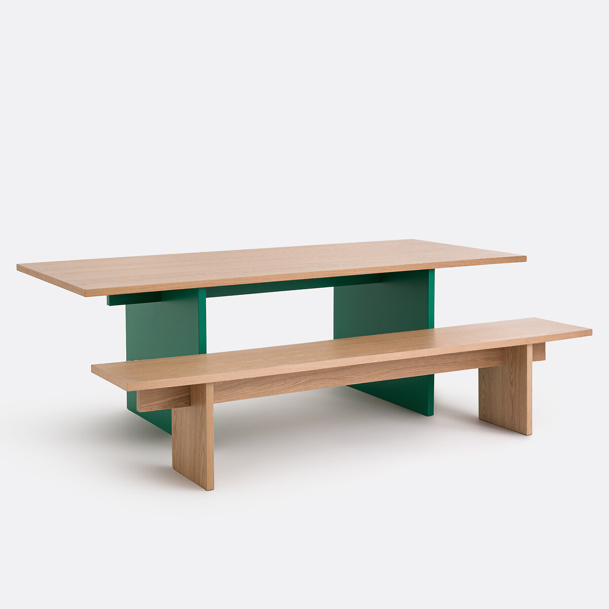 LA REDOUTE INTERIEURS<br>Mesa de jantar retangular com 8 lugares, Divisão