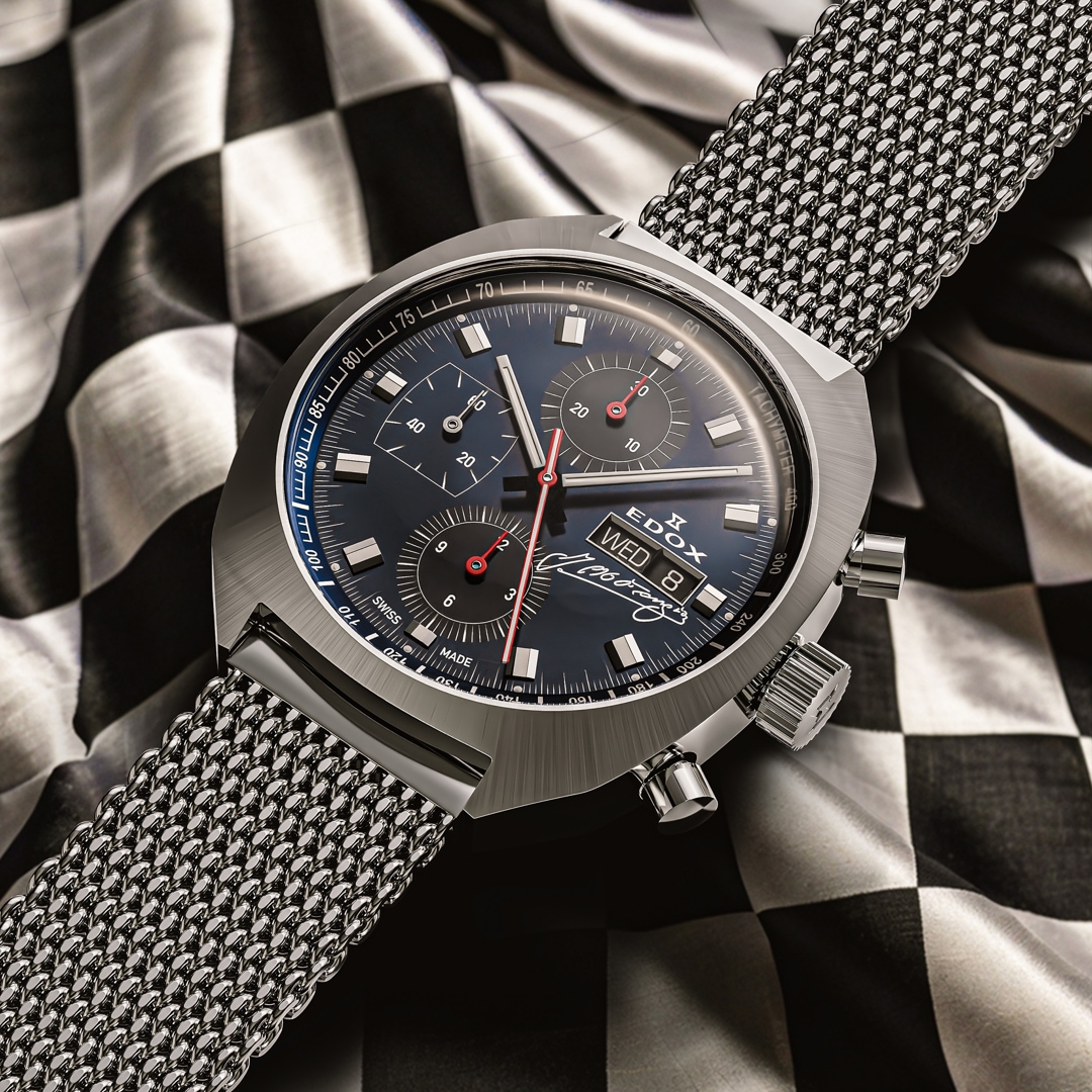 Edox Sportsman Chronograph Automatic Fangio Limited Edition