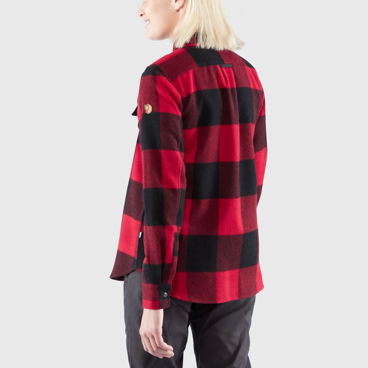 Fjällräven Women's Canada Shirt Longsleeve Navy/Black