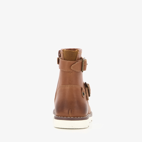 TwoDay leren jongens boots cognac