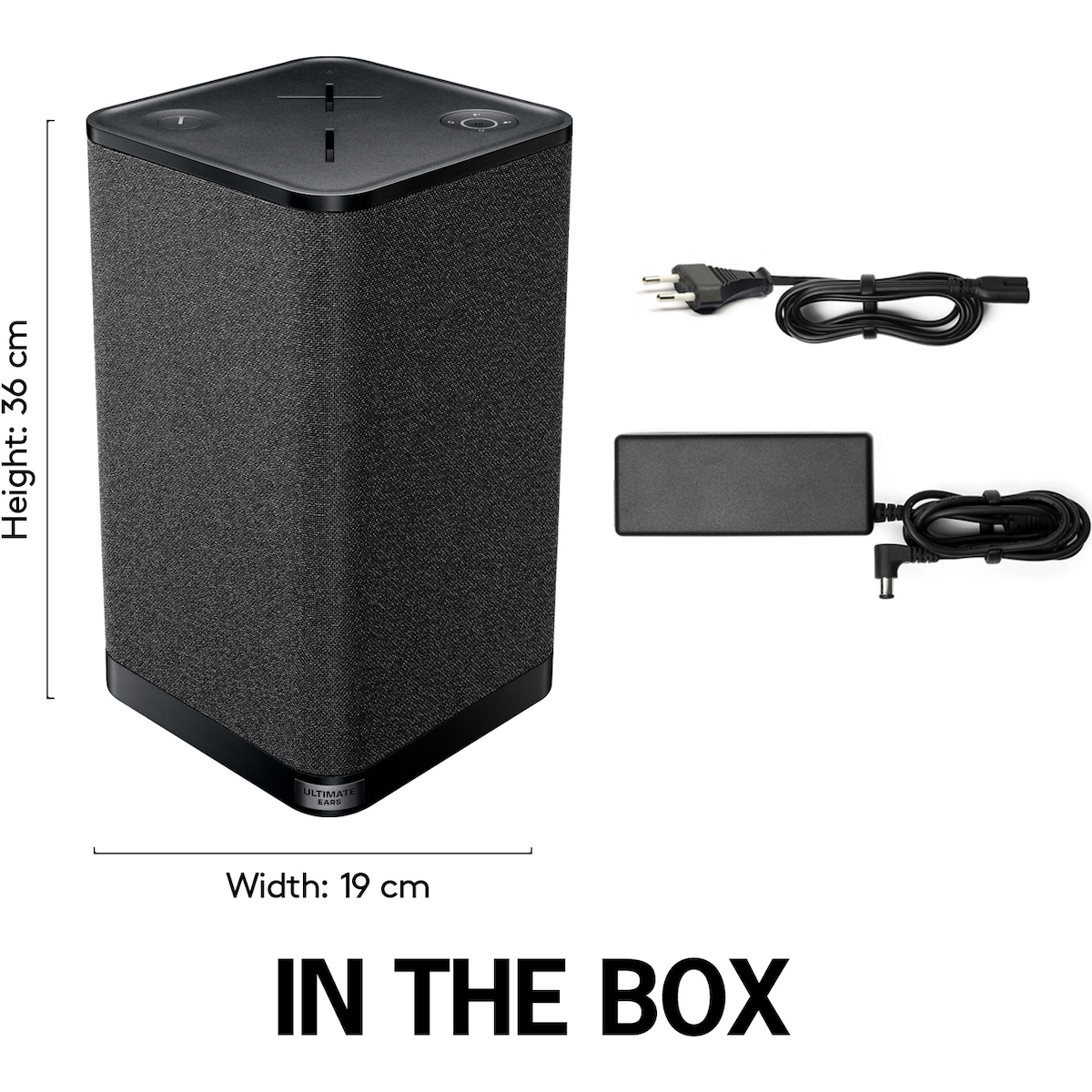 Ultimate Ears Hyperboom bærbar Bluetooth-partyhøyttaler
