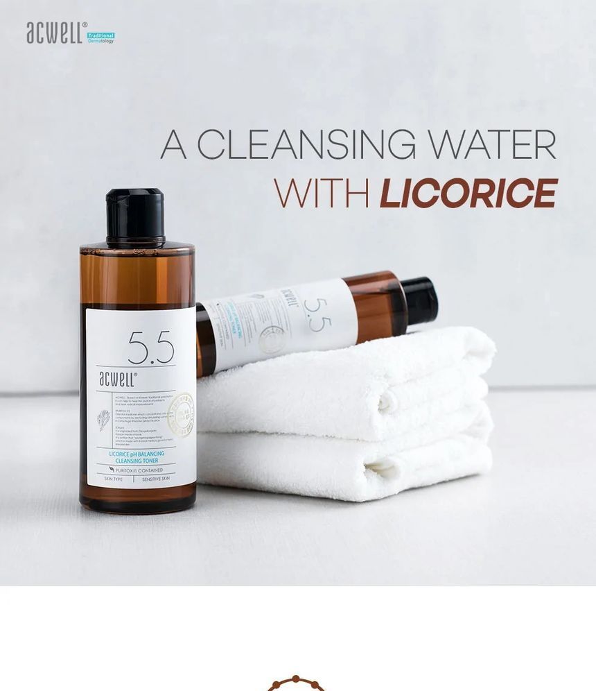 acwell - Licorice pH-balancerende reinigingstoner