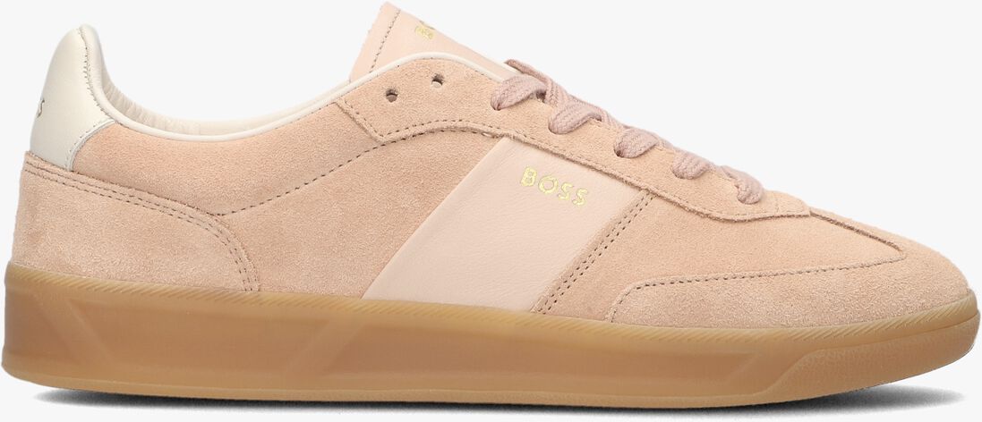 BOSS lichtroze boss lage sneakers brenda tenn