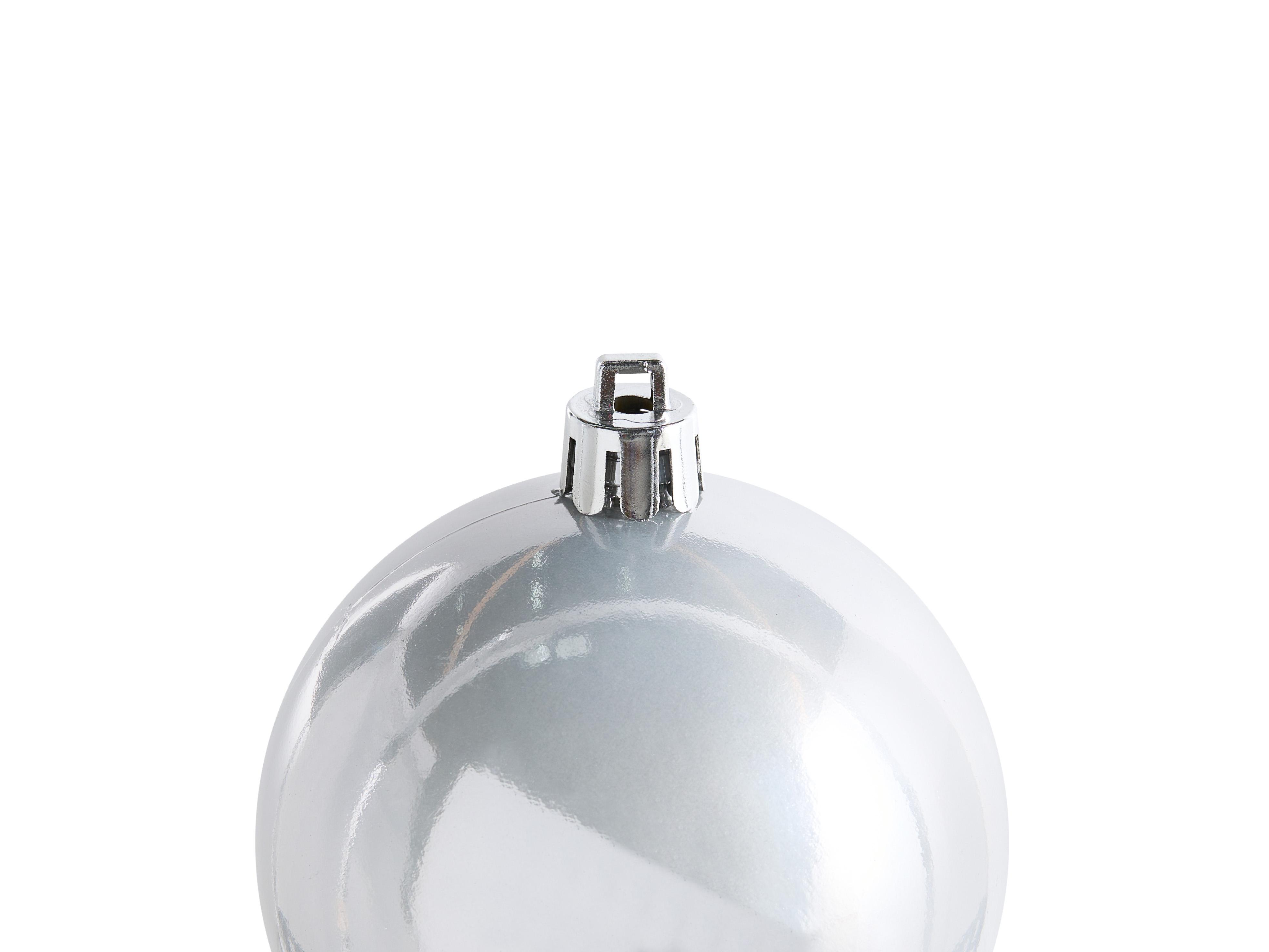 Set van 60 kerstballen TINNSJA Zilver