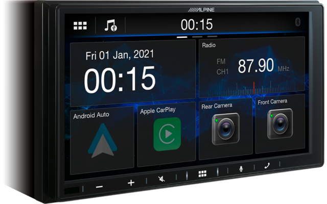 Alpine Digital Media Station mit 6,95-Zoll Display