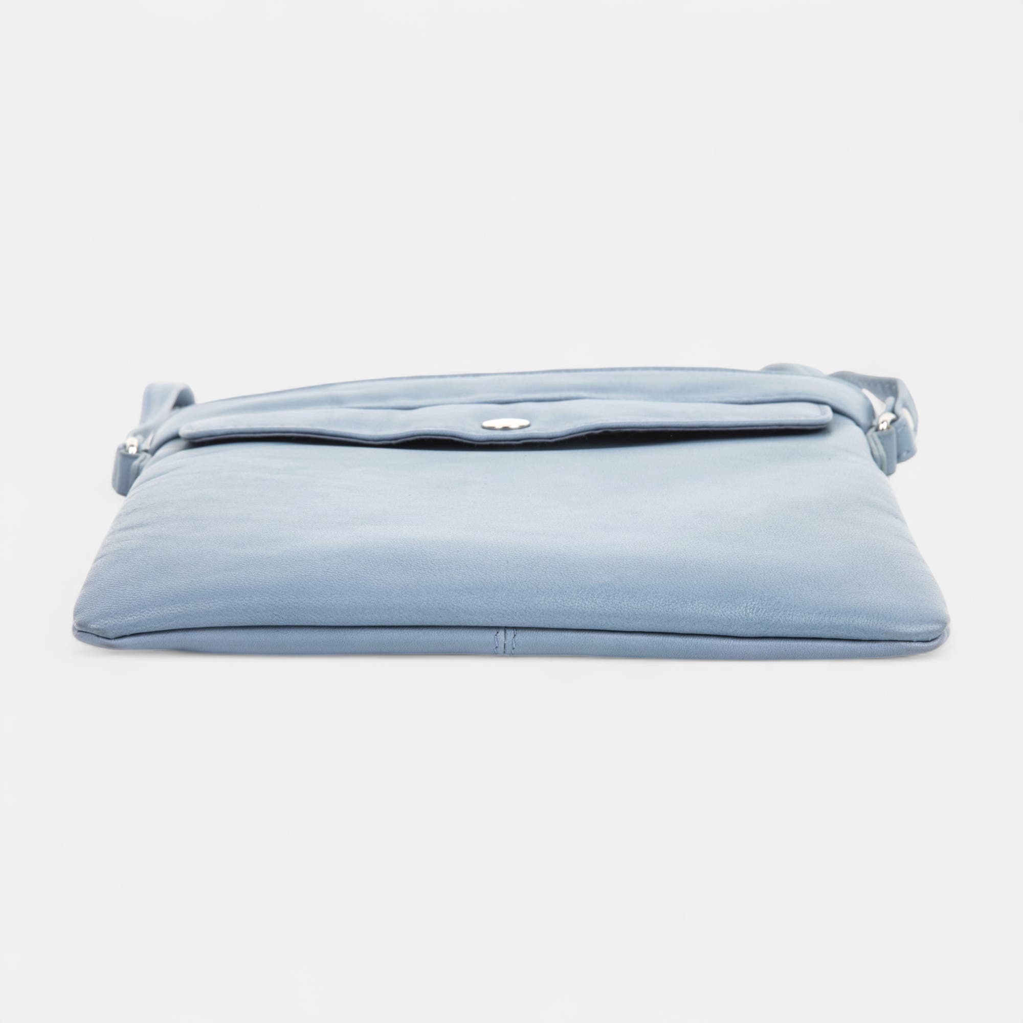 Sac bandoulière en cuir jeans