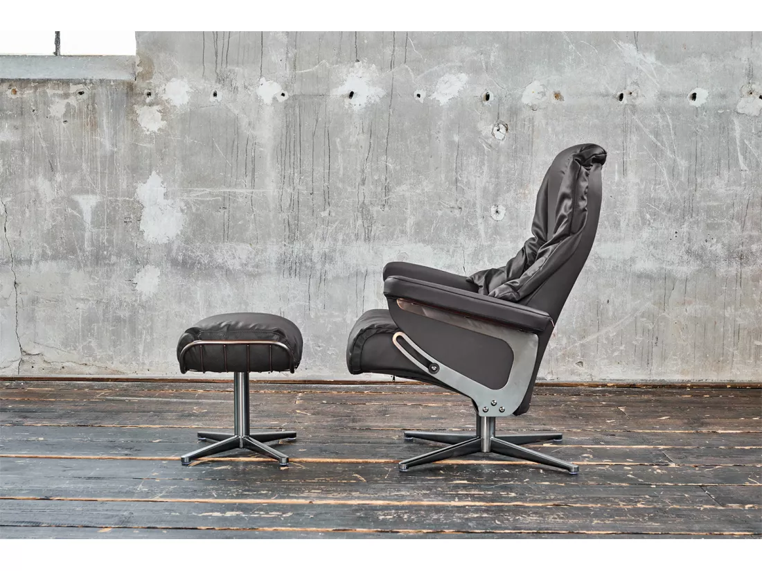 Fauteuil - Gris cuir - MODO
