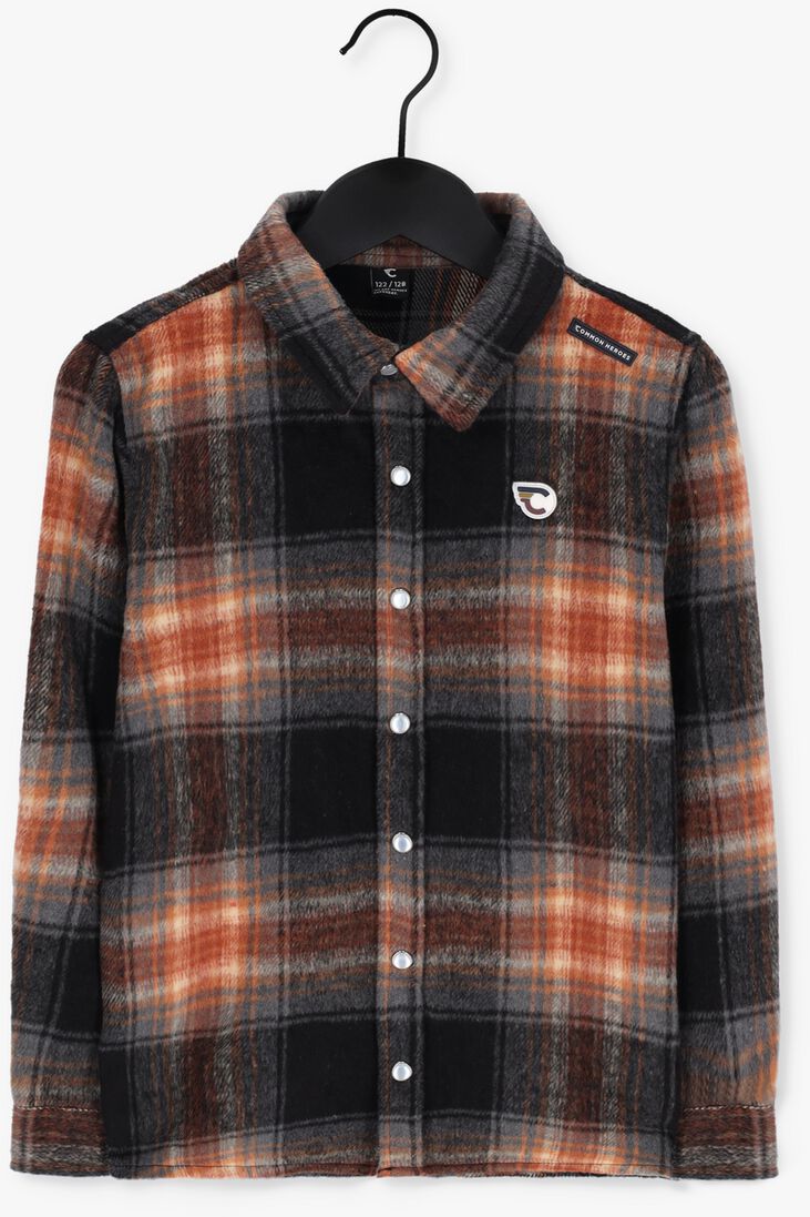 COMMON HEROES bruine common heroes overshirt 2231-8106
