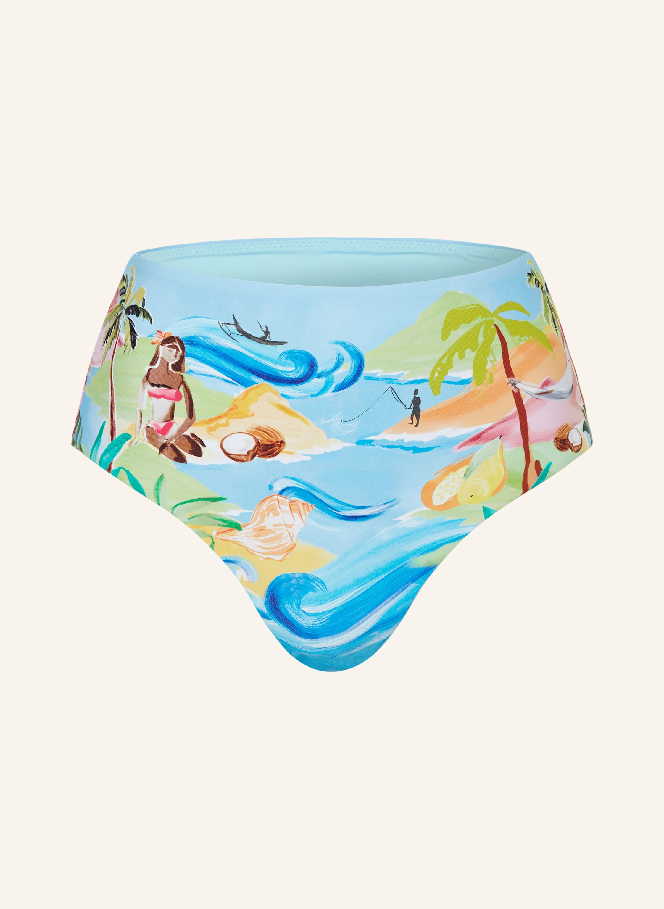 SEAFOLLY High-Waist-Bikini-Hose SOUTH PACIFIC