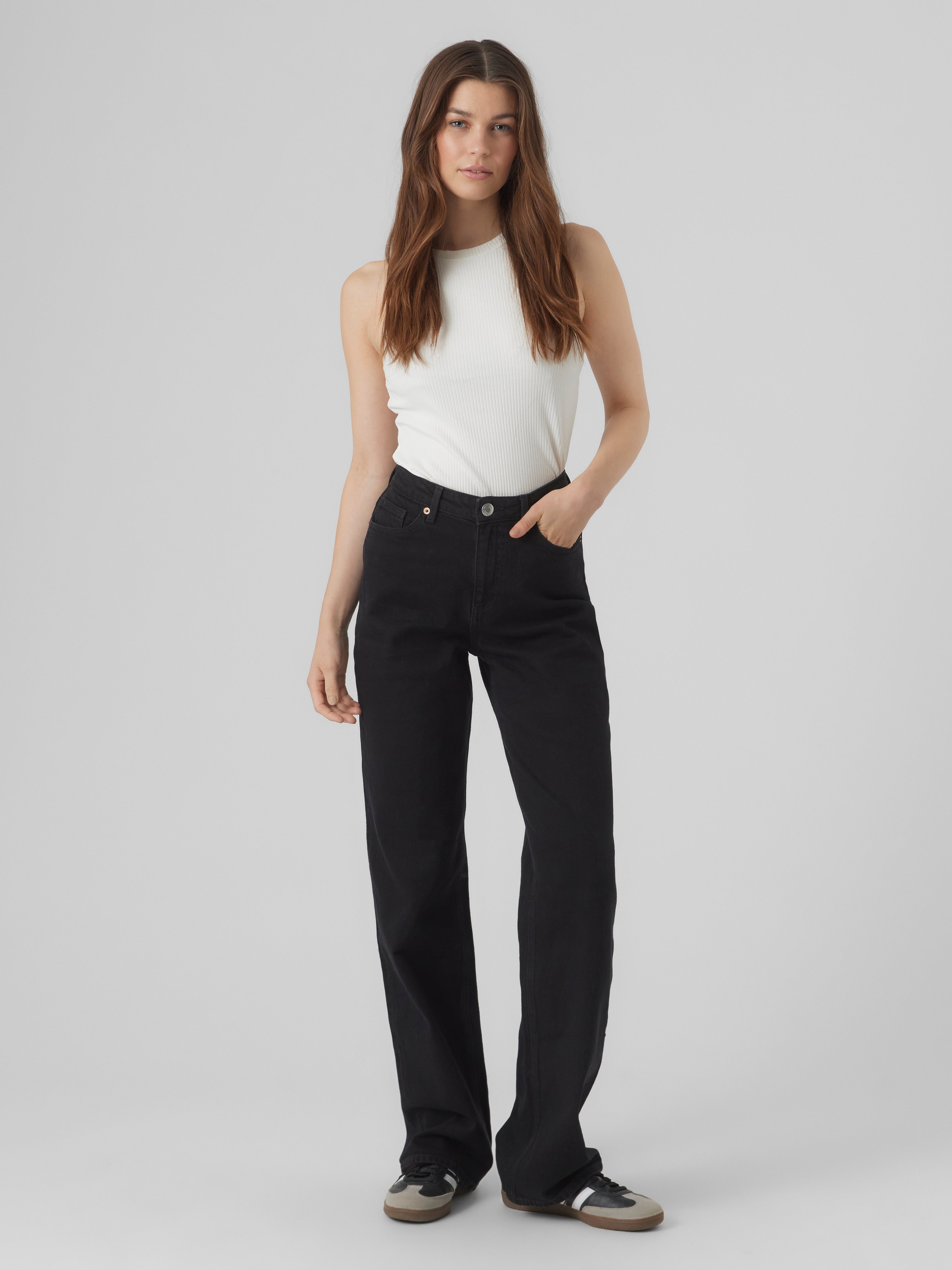 VMTESSA High rise Wide leg fit Jeans