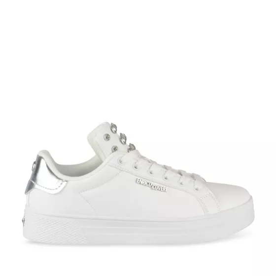 Baskets BLANC ENRICO COVERI