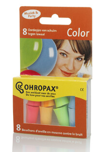Ohropax Color Oordopjes 8ST