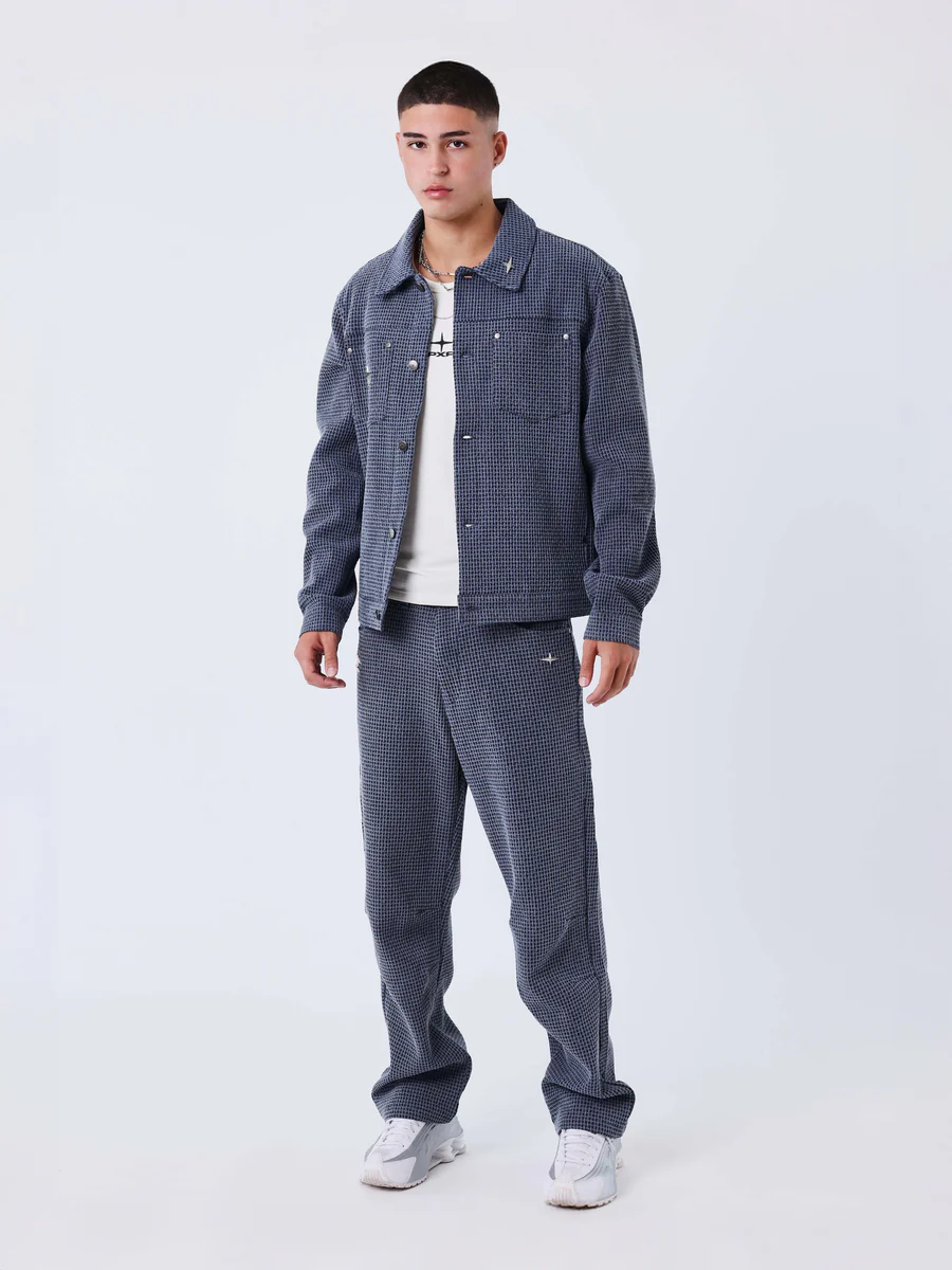 Project X Paris Honeycomb Set Heren Blauw/Zwart
