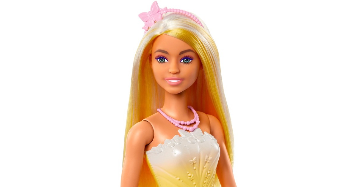 BarbieDreamtopia - Royal - Highlights and yellow butterfly skirt Pop