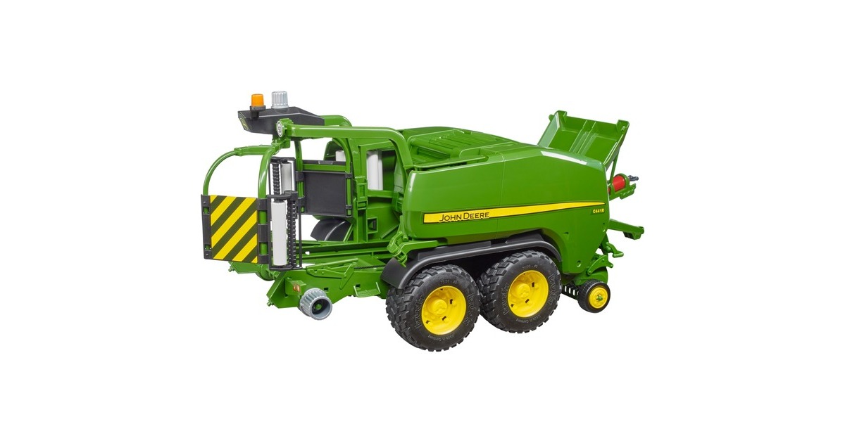 bruderJohn Deere C441 Ronde balenpers en wikkelmachine Modelvoertuig  (02032)