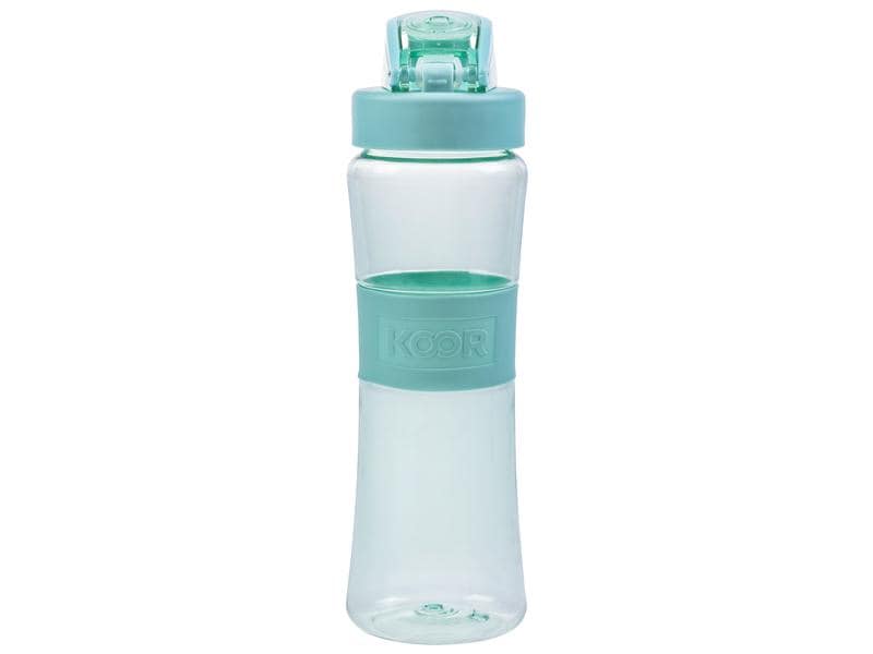 KOOR Trinkflasche Menta 650 ml Handliche Flasche aus Kunststoff für den täglichen Einsatz