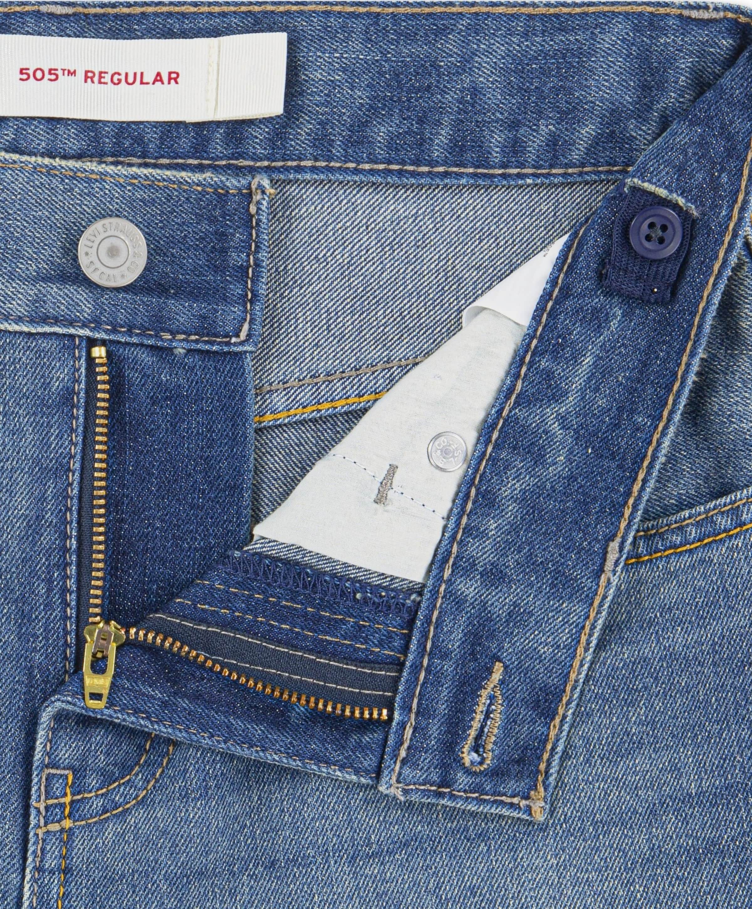 Levi's LVB 505 Regular fit jeans jongens jeans blauw