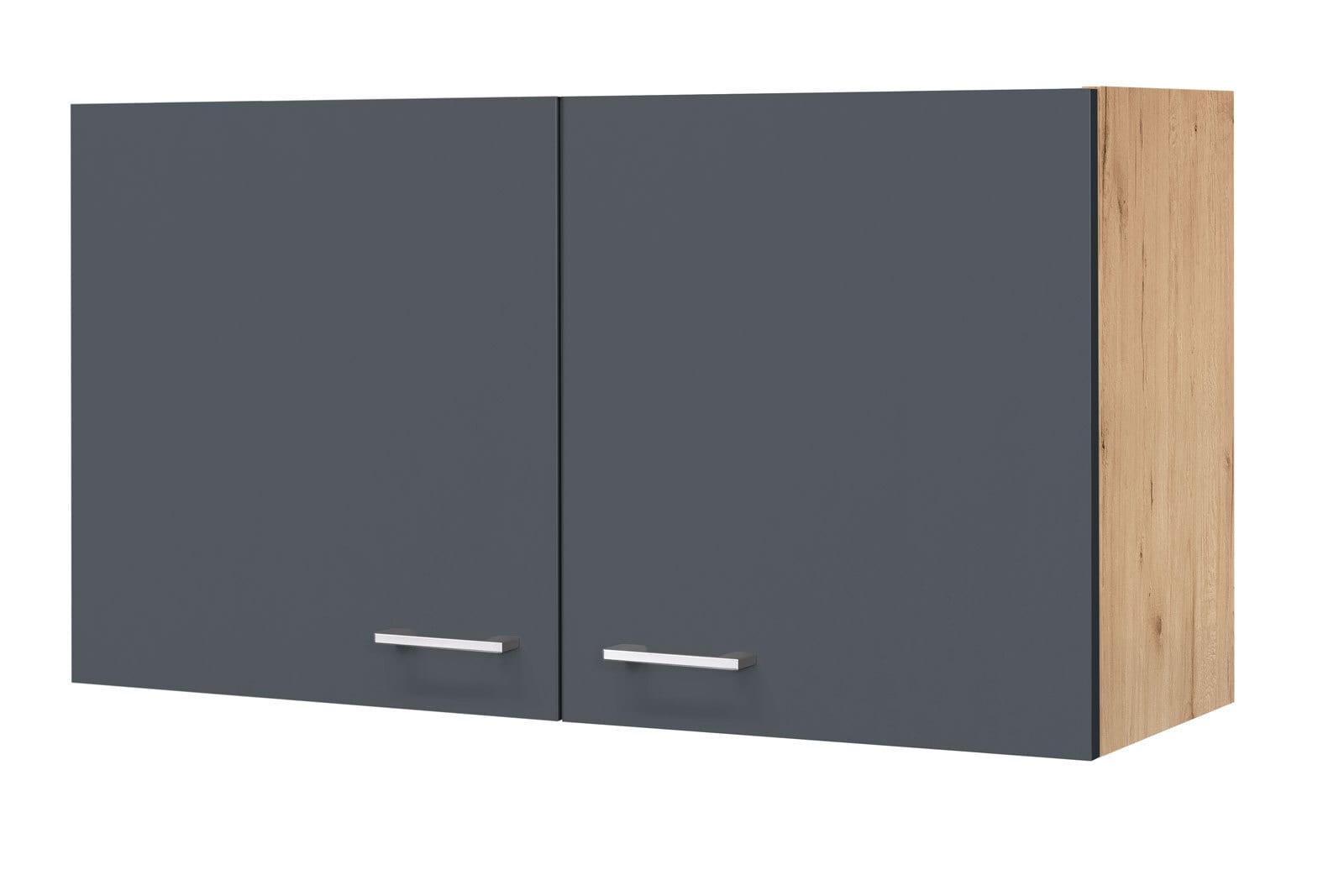 Hängeschrank Tiago Basaltgrau/Braun 100 x 54 x 32 cm