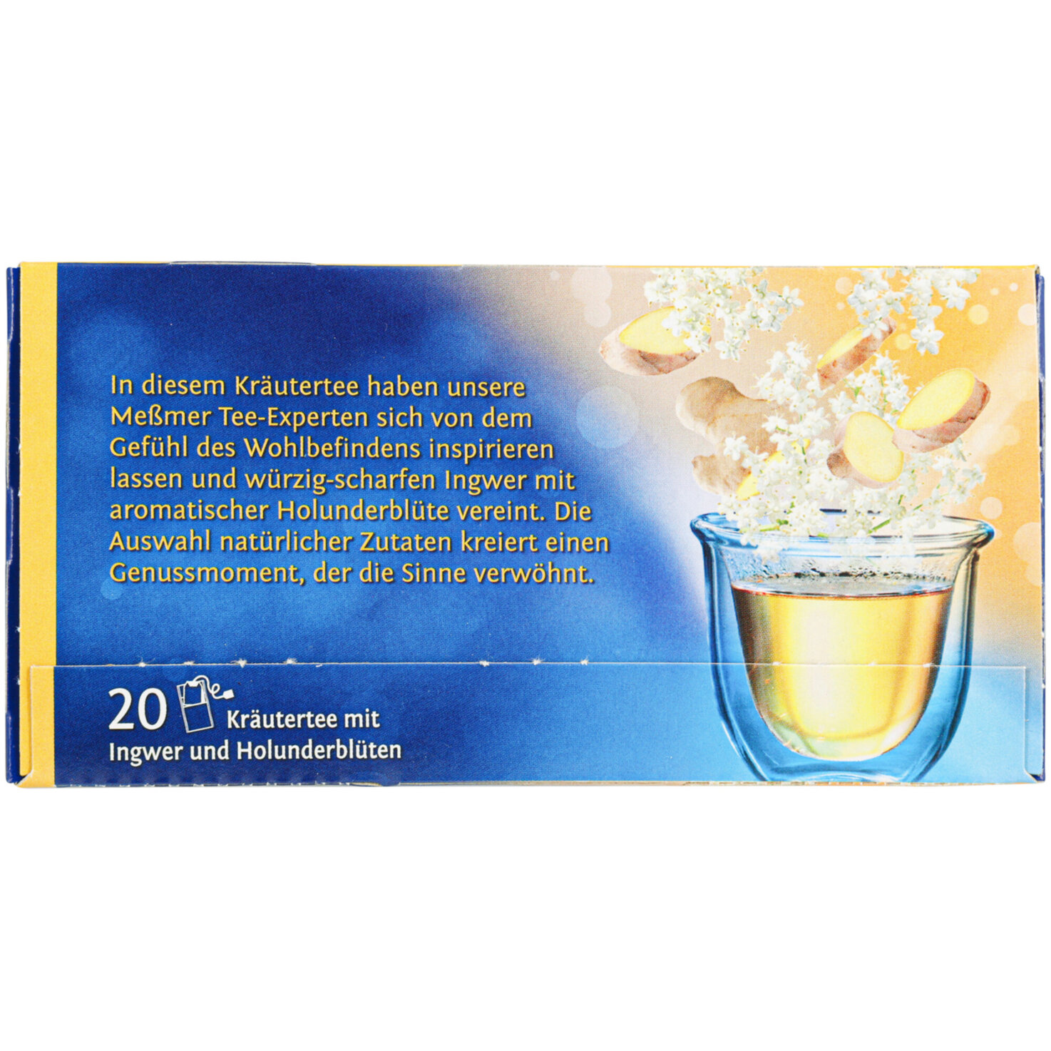 Messmer Tee Ingwer-Holunderblüte 20 Portionen