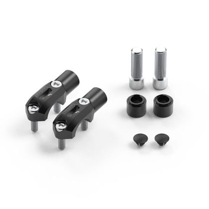 Kit de fixation Rizoma pour rétroviseur Stealth naked - Gris