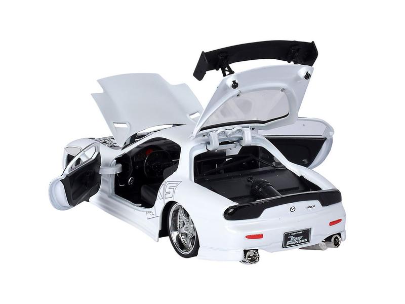 Jada Toys Sportwagen Mazda RX-7 1993 - Fast & Furious 1:24 Fast & Furious 1993 Mazda RX-7 Modell