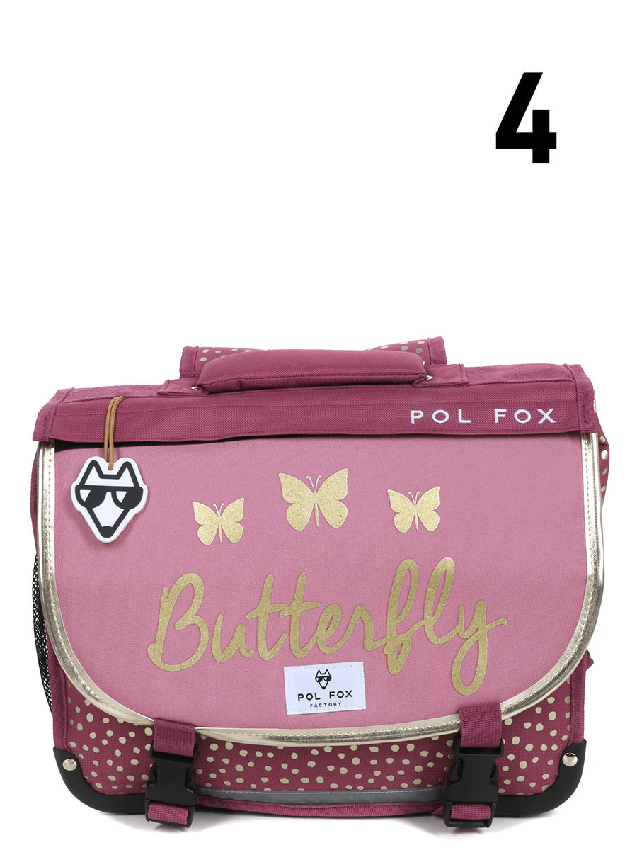 Cartable RÀversible Pol Fox Butterfly 35 cm