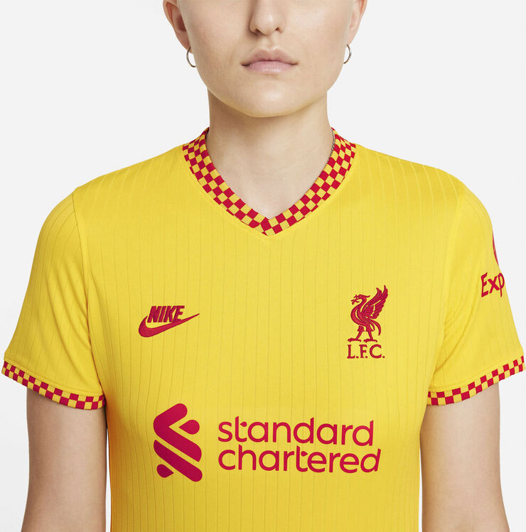 Nike Liverpool Fc 21 22 3. Troje Gul