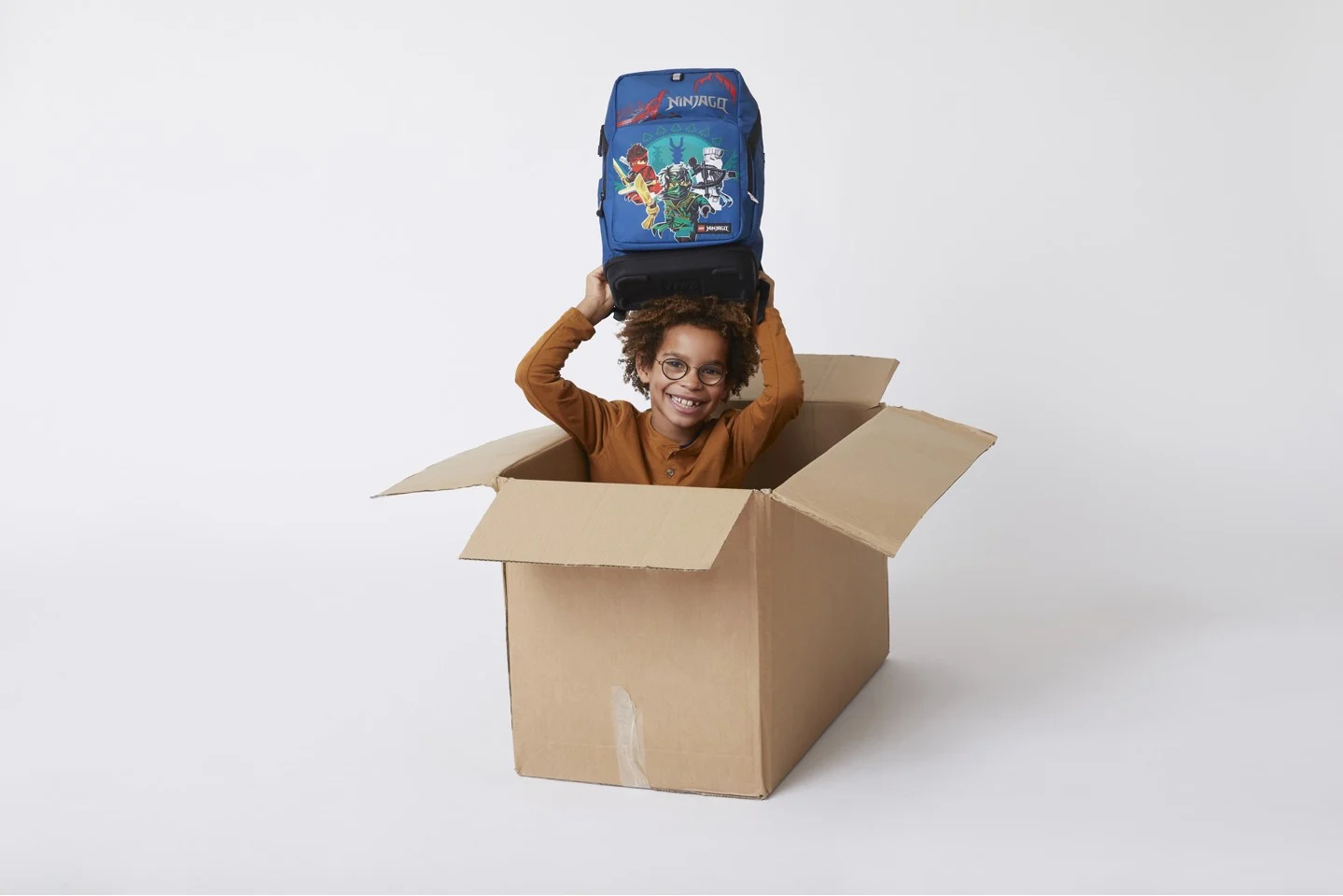 LEGO - Optimo Starter School Bag - Ninjago Blue (20238-2303)