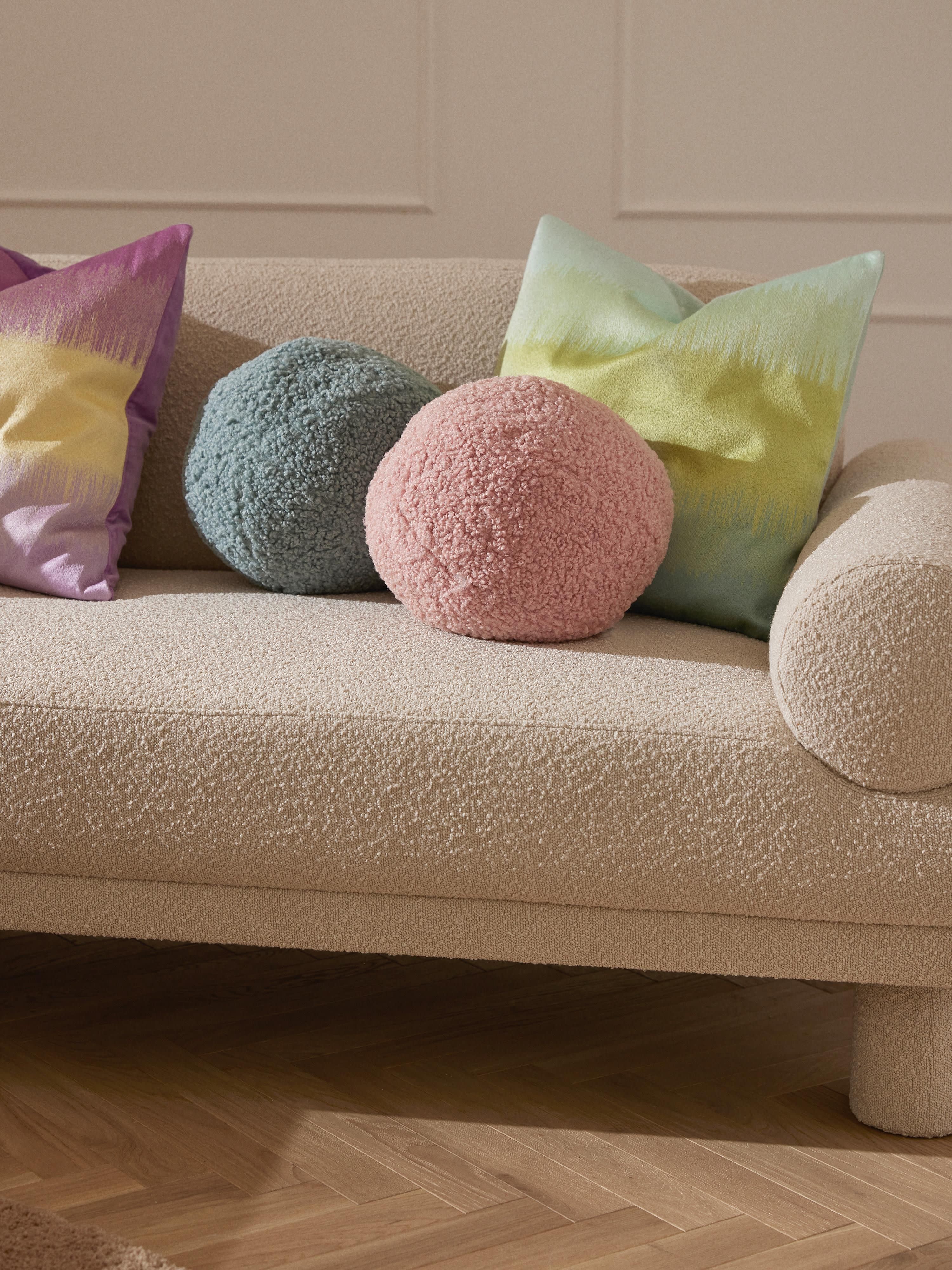 Ronde knuffelkussen Dotty