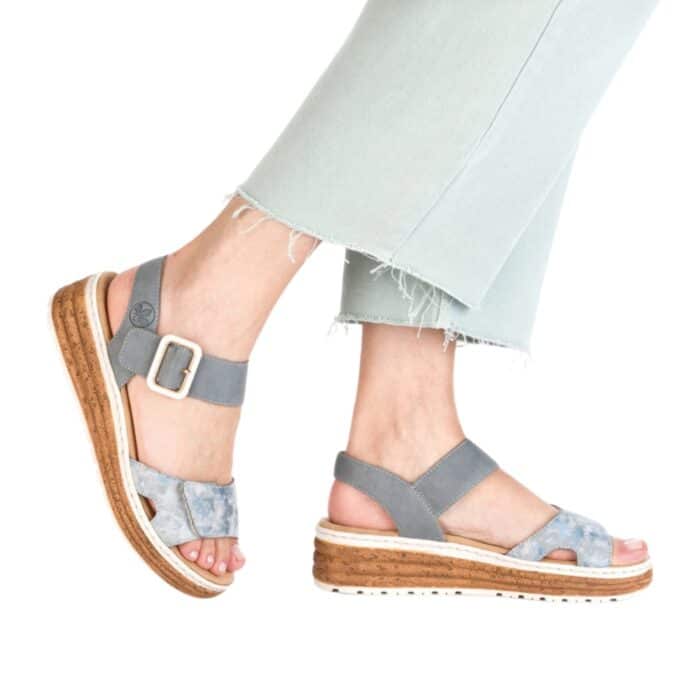 Rieker Sandal Dame 62760-12