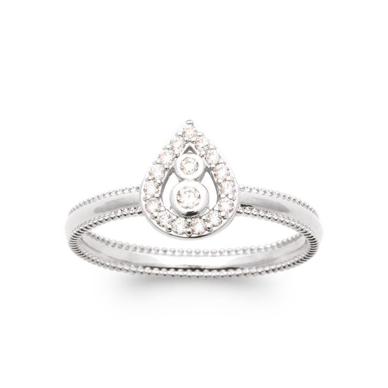 Bague Femme - Argent 925 - Oxyde de zirconium