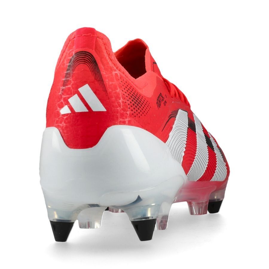adidas Predator Elite SG Pure Victory - Lucid Red/Blanc/Noir