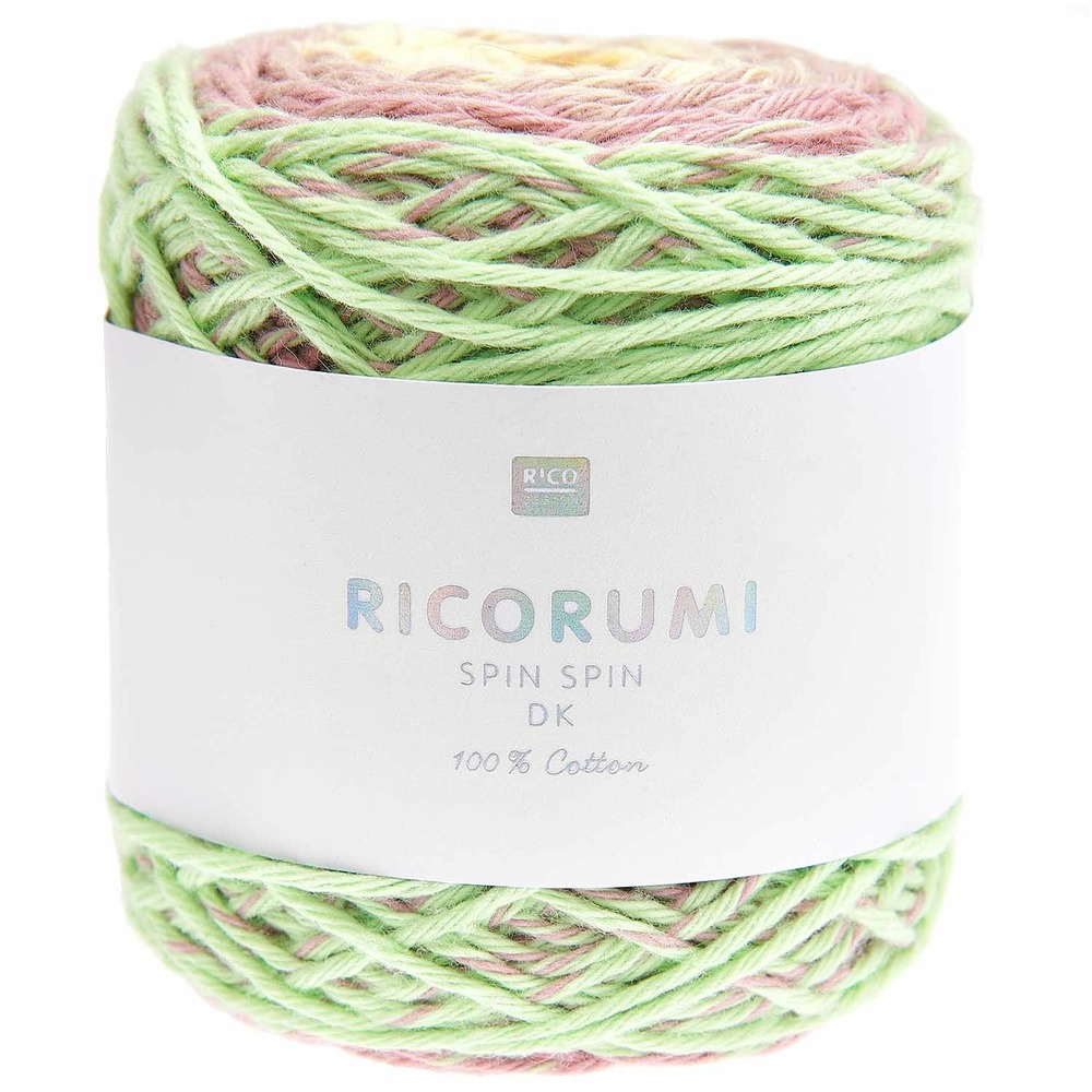 Pelote fil coton icecream - ricorumi spin spin 50 g