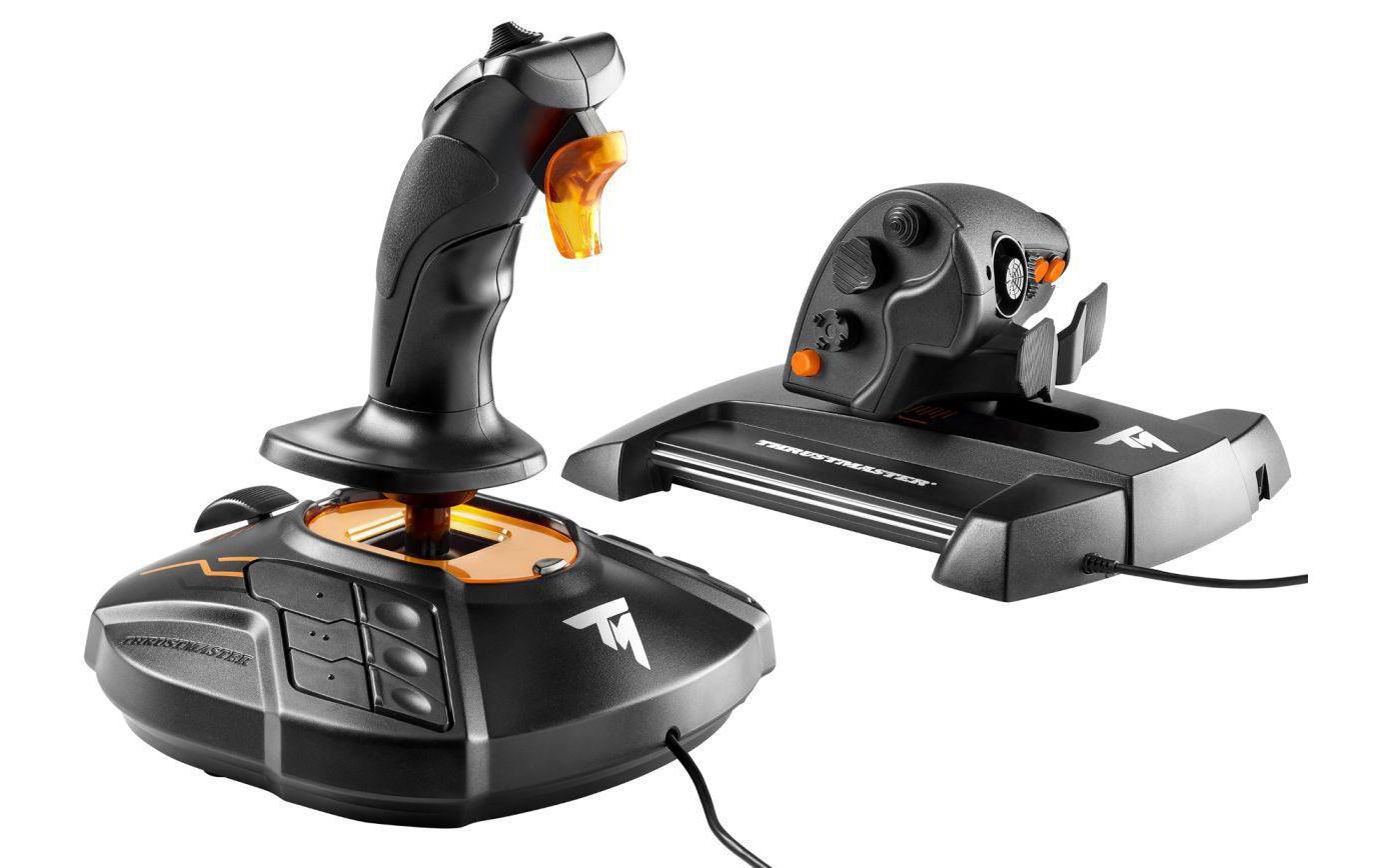 Joystick T.16000M FCS Hotas + Dual Throttle<br>T.16000M FCS Hotas Flight Stick + Dual Throttle