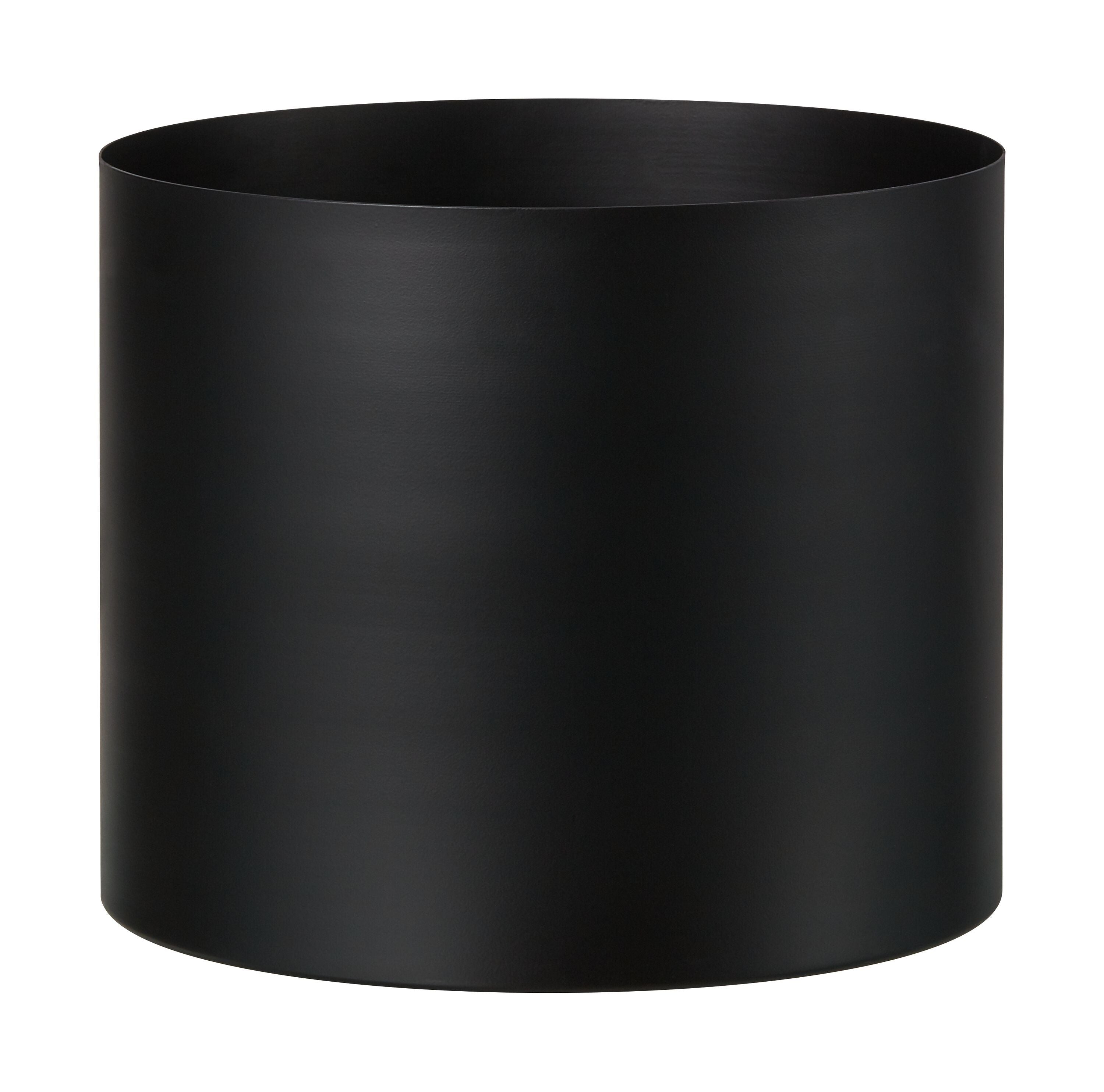 TRAVIS Pflanzentopf - Schwarz / H: 20.0 cm