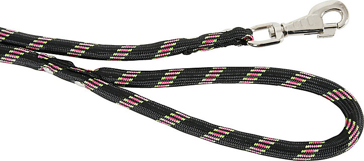 Laisse nylon corde 13mm L.1,20 m noir