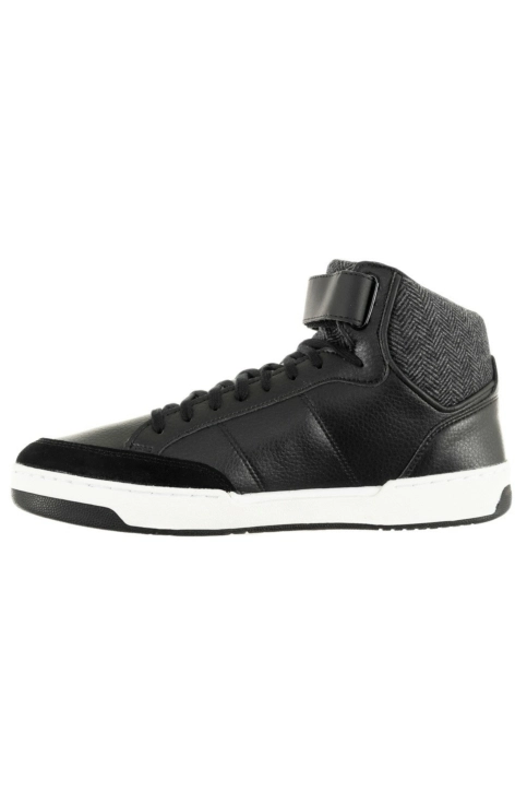 Baskets montantes le coq sportif field chevron noir