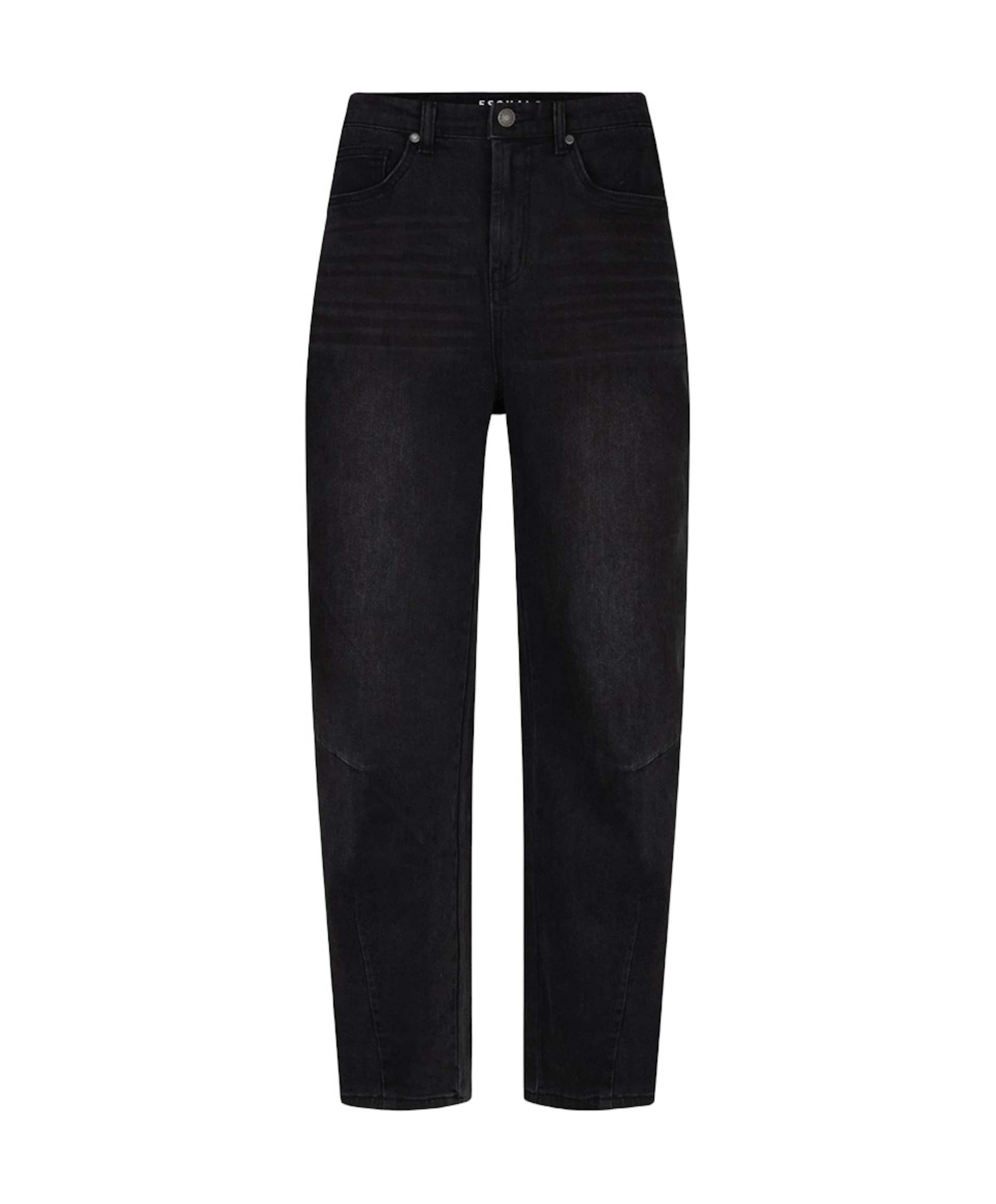 EsQualo Barrel denim dames jeans bordeaux