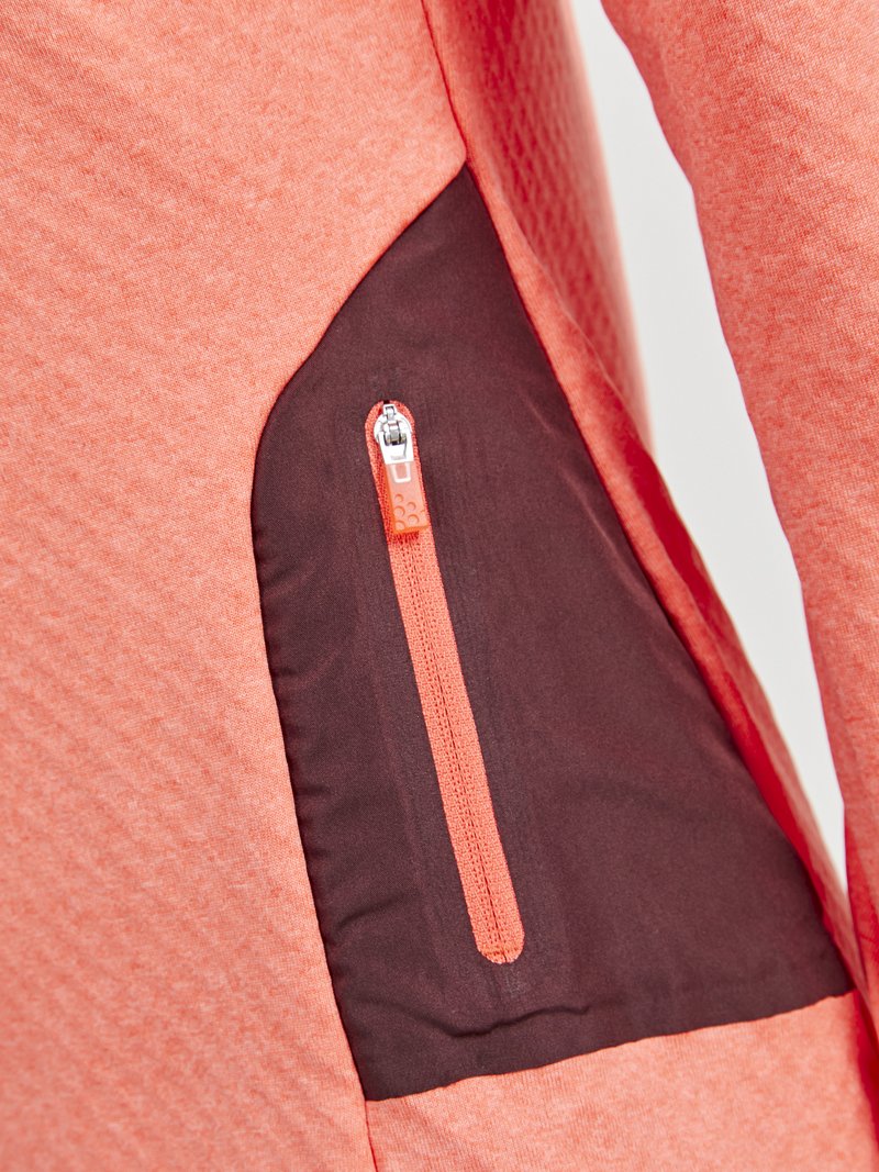 Craft Core Trim Thermal Midlayer Trøje Koral Dame