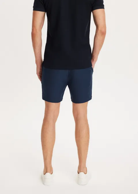 Korte broek melange blauw (BLW.DME)