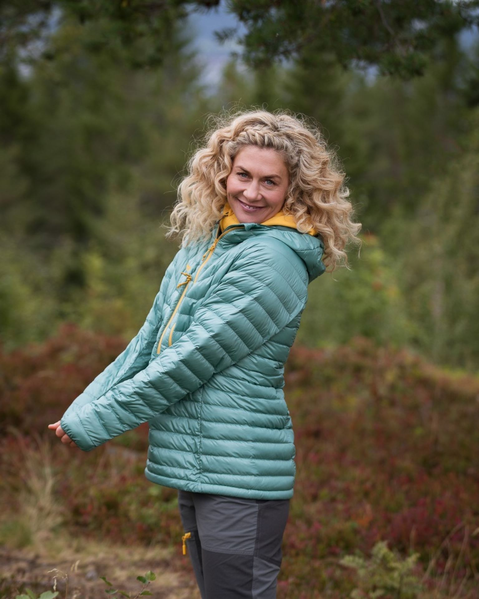 Cecilie Down Light Anorak