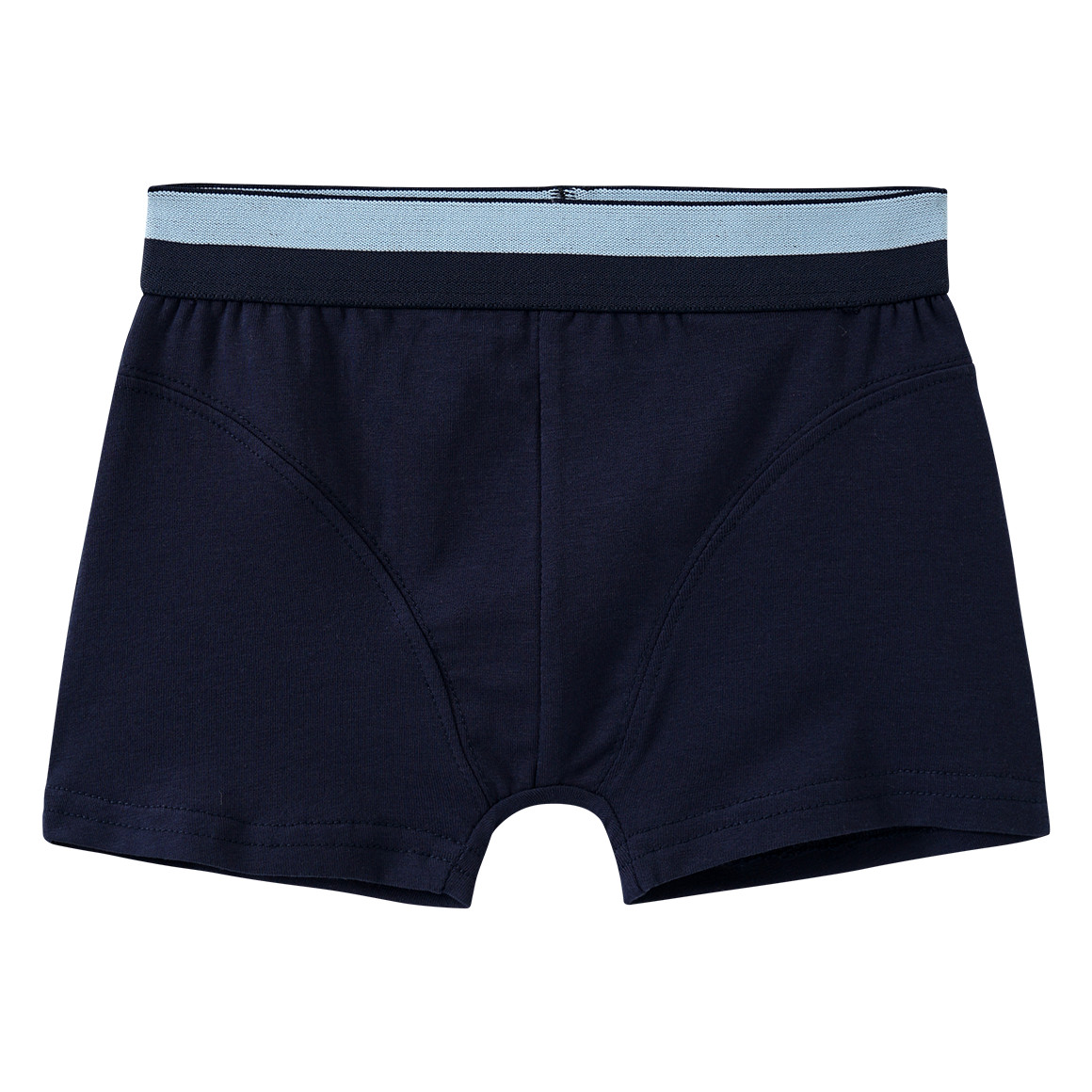 Topolino 3 Jungen Boxer im Set hellblau / dunkelblau / hellgrau