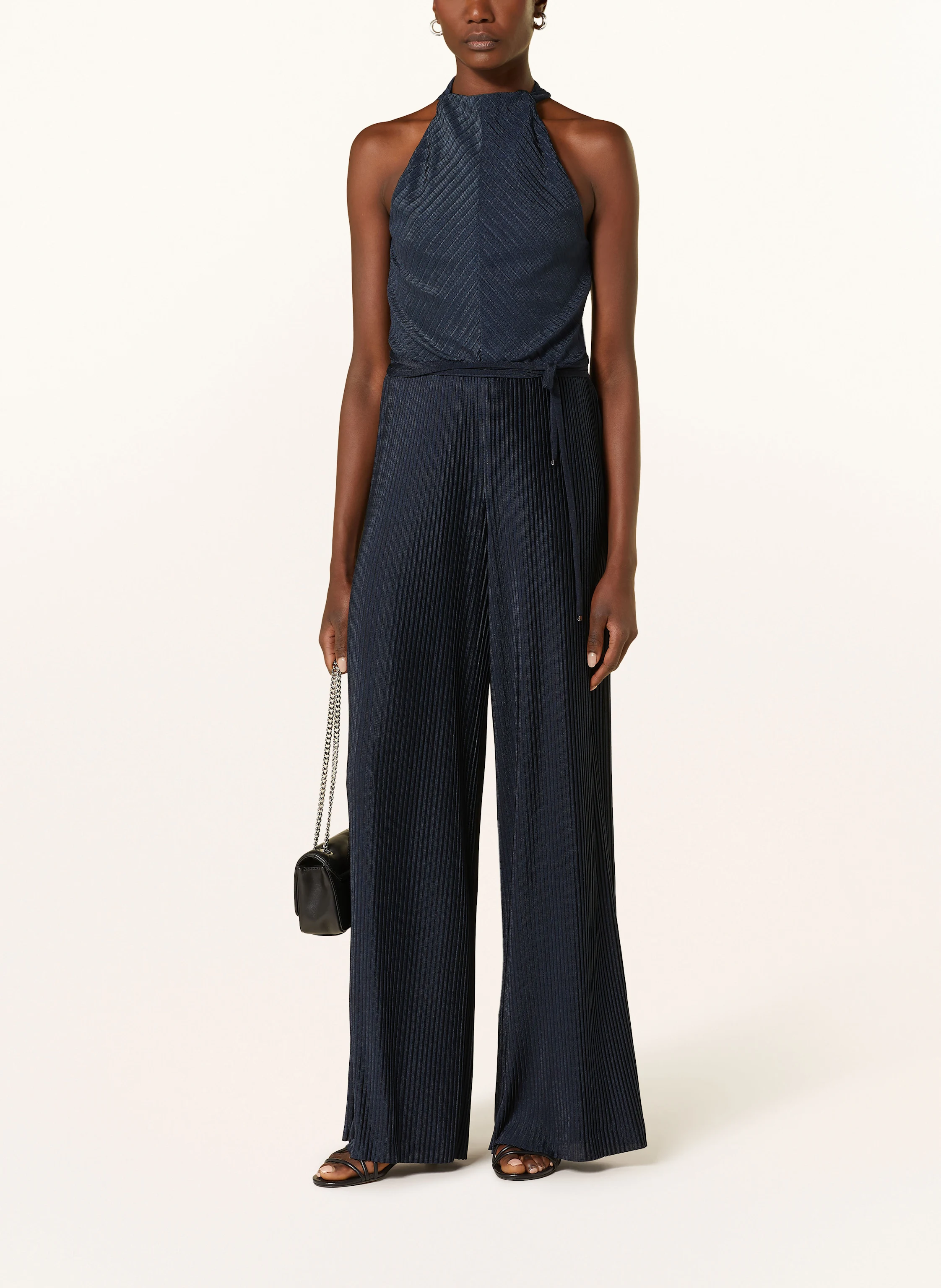 BOSS Jumpsuit EXUMA mit Plissees