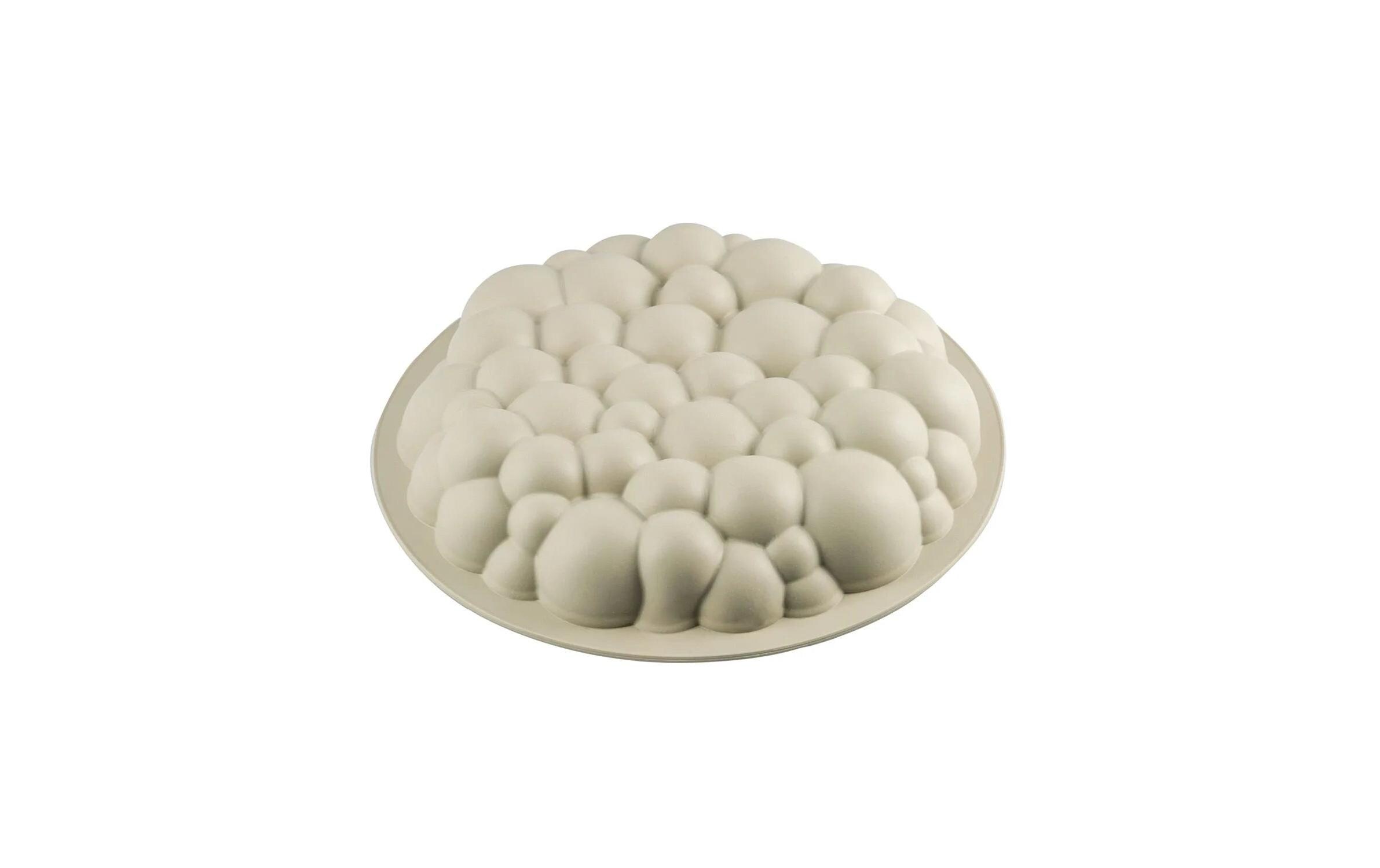 Motiv-Backform Silikonbackform Bubbles Ø 22 cm, BeigeBackform für einen tollen Kuchen mit der Optik von Bläschen