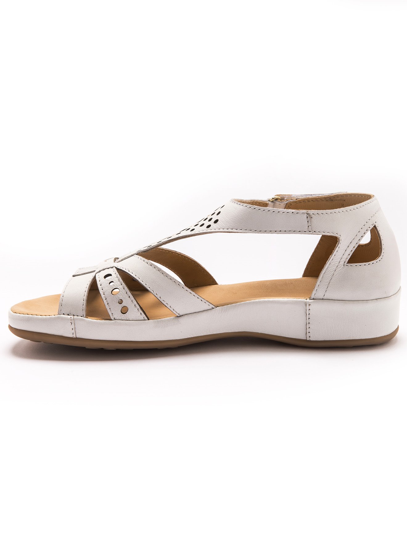 Sandales cuir ajouré
