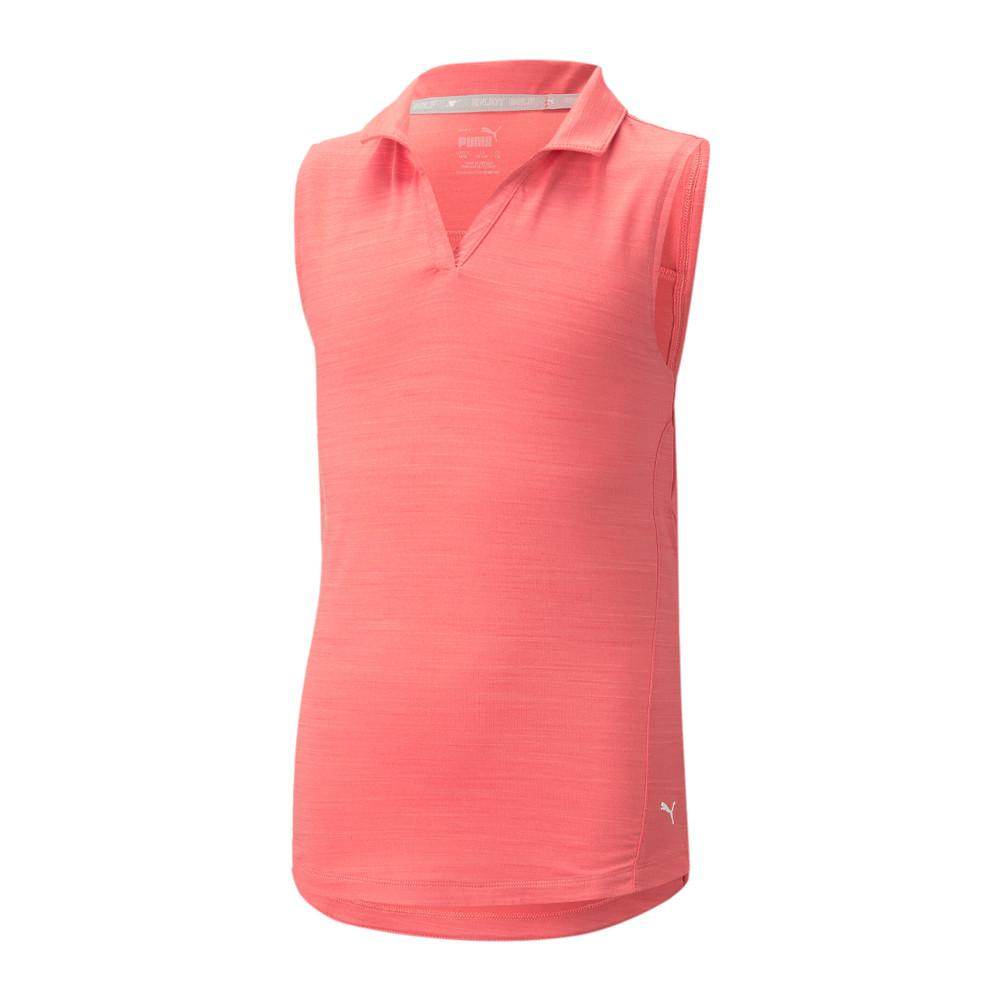 Puma Polo Rose Fille Puma Coast