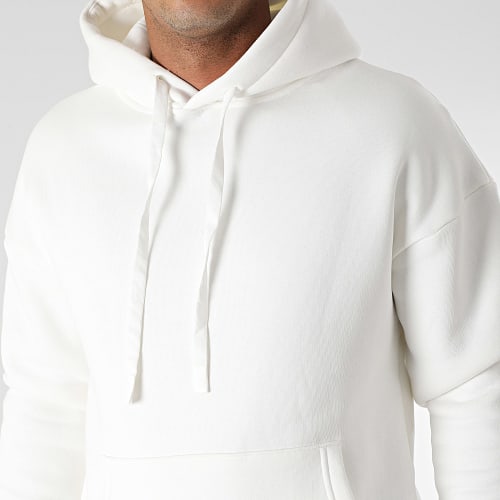 Ensemble Sweat Capuche Et Pantalon Jogging Blanc
