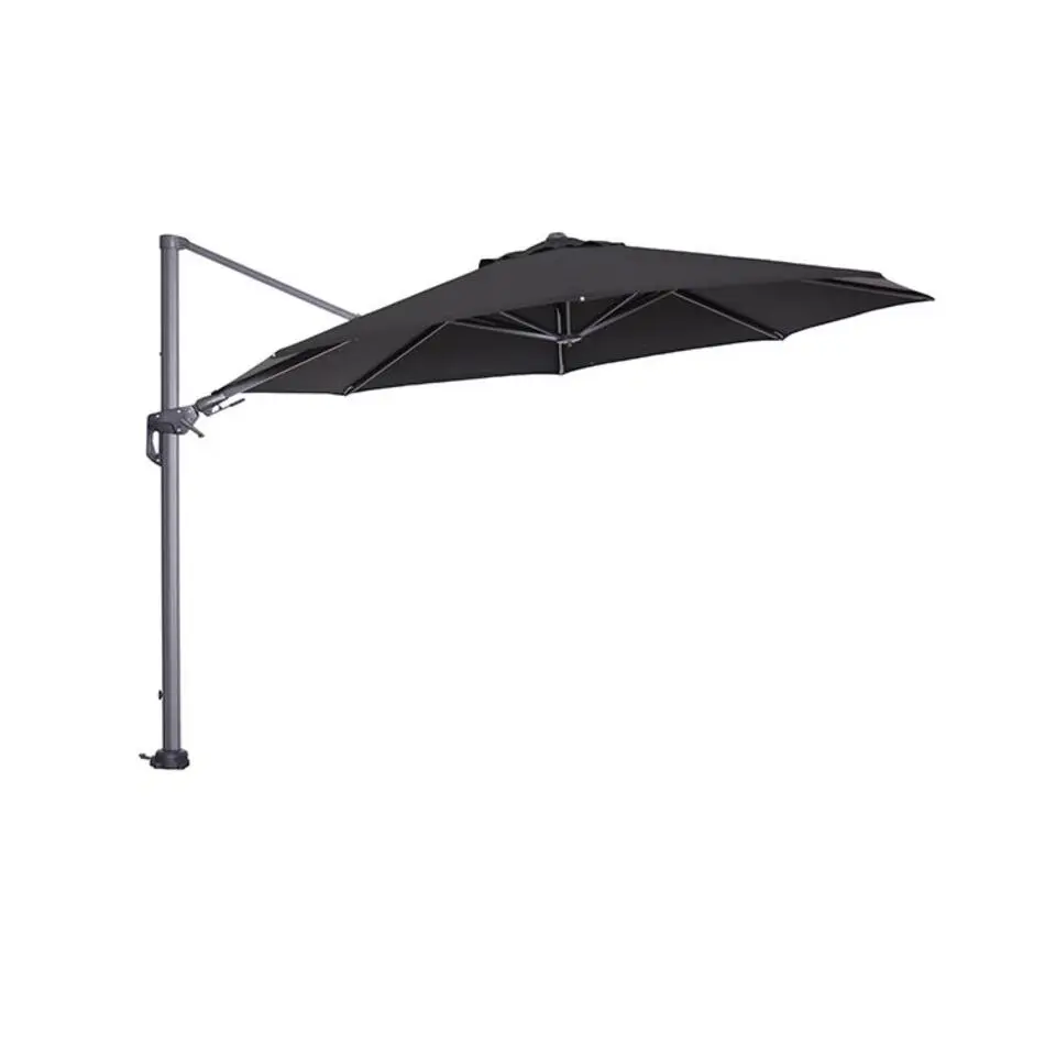 Garden Impressions Hawaii zweefparasol Ø350 c. black - zwart